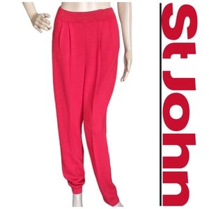 St. John Red Women's Pants